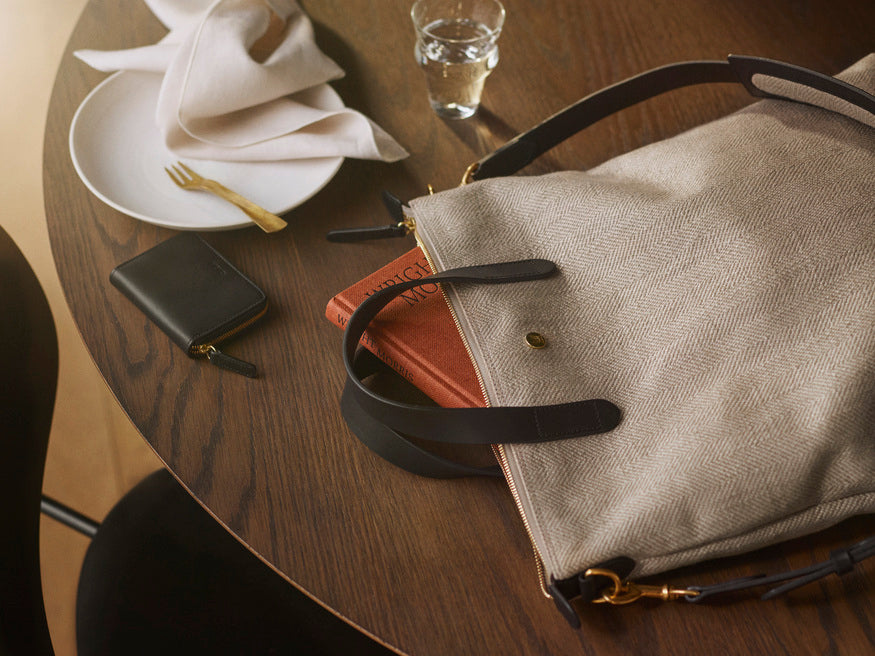 Shopper - Khaki/Black